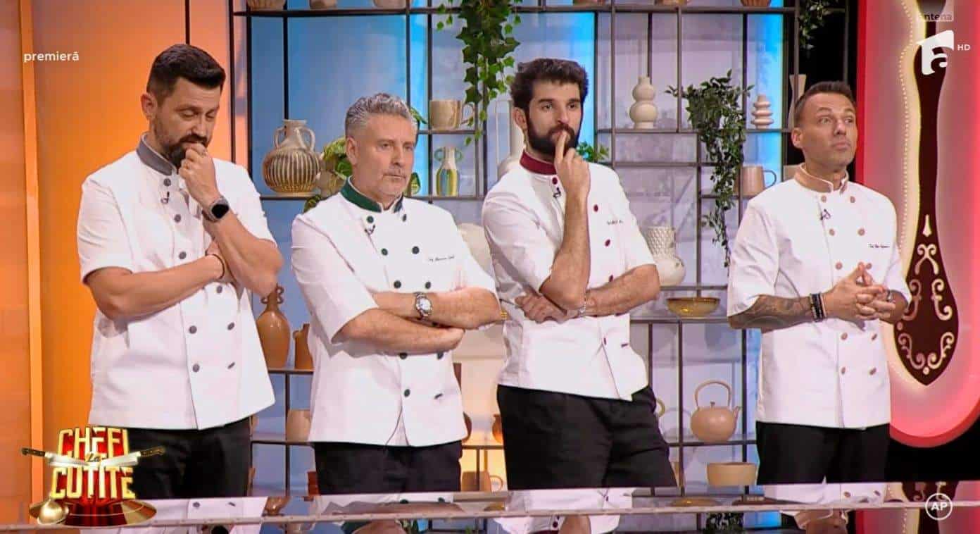 Cine a fost eliminat de la Chefi la cuțite. A avut cea mai slabă farfurie