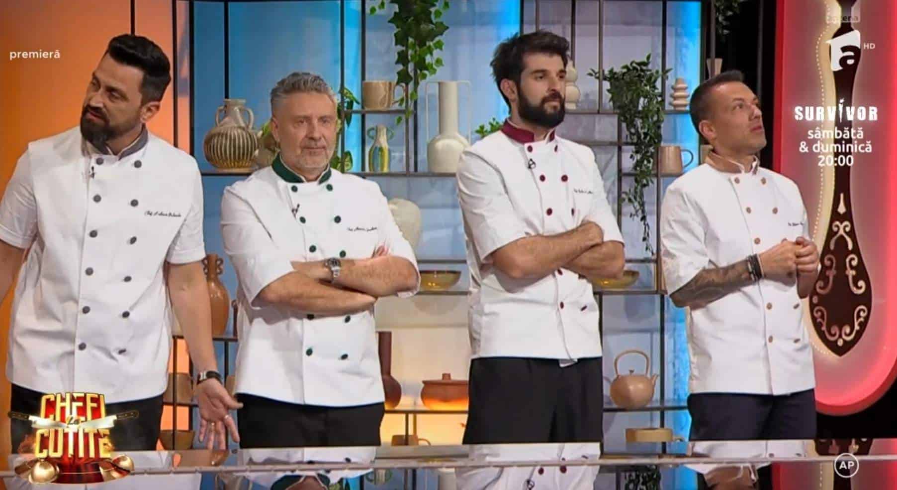 Cine a fost eliminat la Chefi la cuțite. S-a plecat acasă cu 5 puncte: ”Ți-ai bătut joc”
