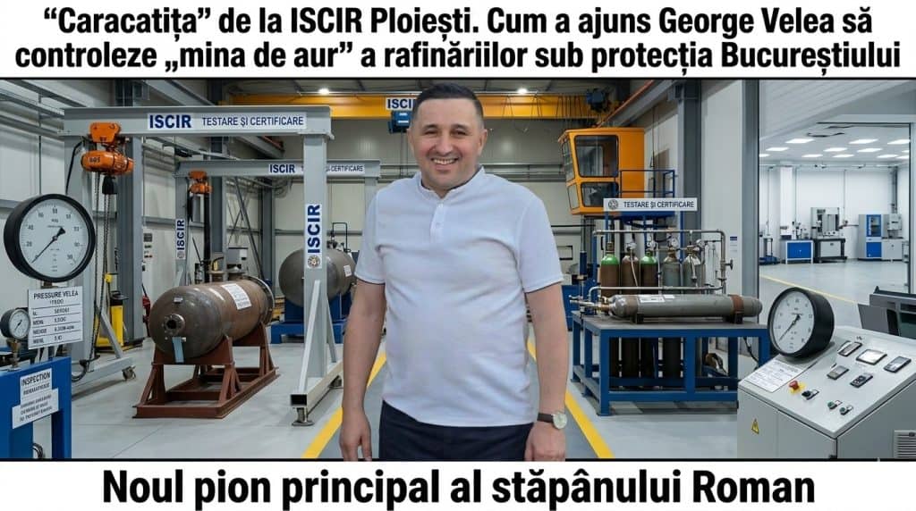 “Caracatița” de la ISCIR Ploiești. Cum a ajuns un fost pușcăriaș, George Velea, să controleze „mina de aur” a rafinăriilor sub protecția Bucureștiului