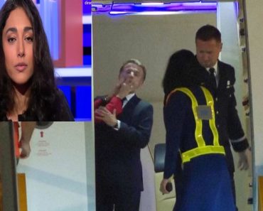 O frumoasă actriță iraniană ar fi cauza celebrei palme încasate de Emmanuel Macron de la soție, în avion