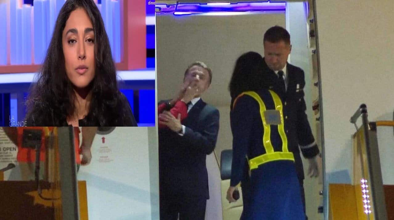 O frumoasă actriță iraniană ar fi cauza celebrei palme încasate de Emmanuel Macron de la soție, în avion O frumoasă actriță iraniană ar fi cauza celebrei palme încasate de Emmanuel Macron de la soție, în avion