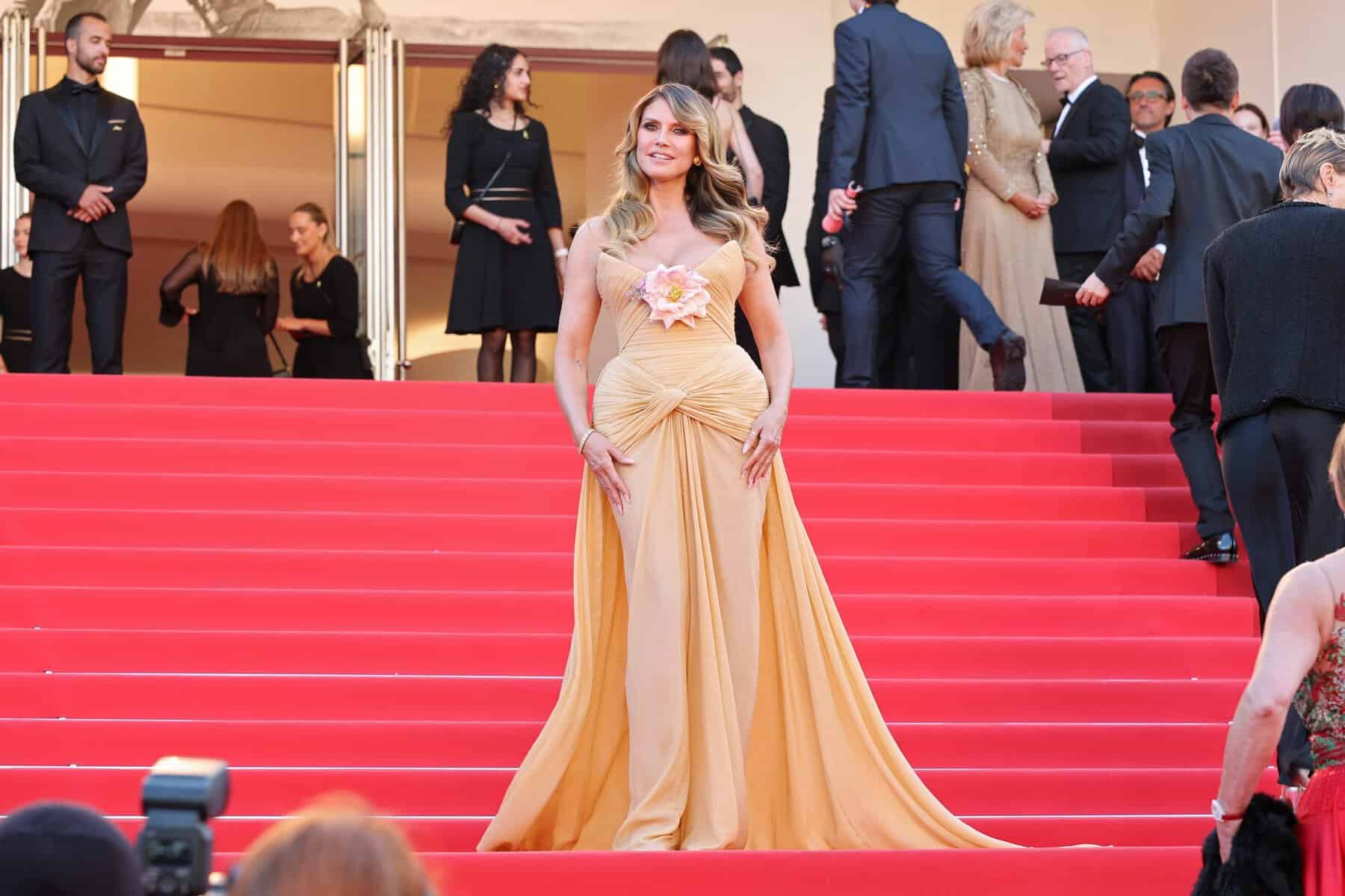 Apariția lui Heidi Klum la Cannes a dus la controverse. Ce spun fanii despre silueta vedetei