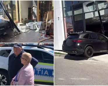 Accident incredibil în Galați! Soția unui fost ministru a intrat cu mașina direct într-o bancă. O femeie a ajuns la spital