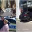 Accident incredibil în Galați! Soția unui fost ministru a intrat cu mașina direct într-o bancă. O femeie a ajuns la spital