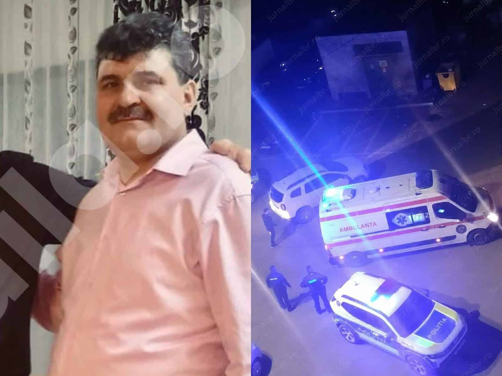 Crimă șocantă în Brăila. Un bărbat a murit în ambulanță, după ce a fost înjunghiat pe stradă de un prieten