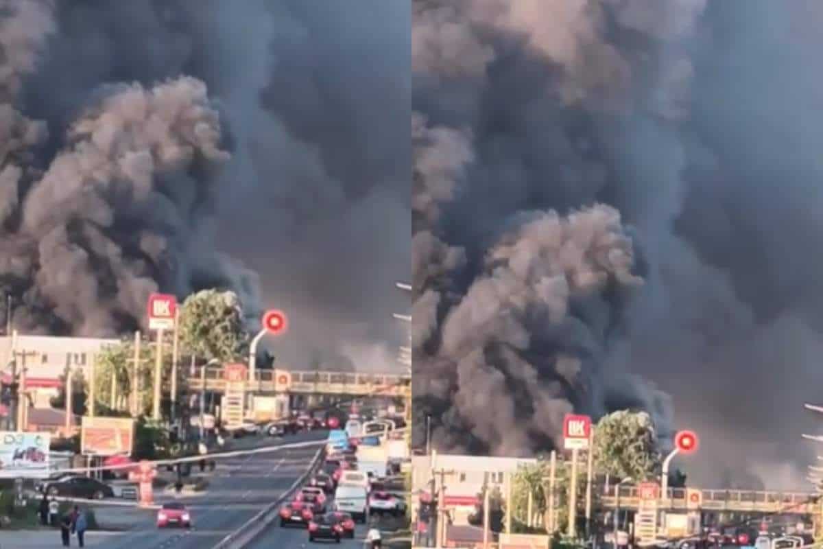 LIVE UPDATE. Incendiu puternic în București! S-a emis Ro Alert