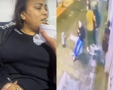 Ultimele imagini cu femeia dispărută după o intervenție chirurgicală! Doi bărbați au târât-o pe jos
