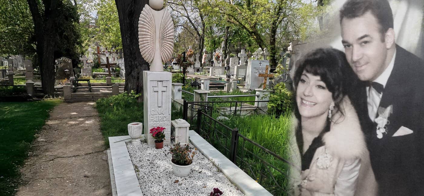 Gina Patrichi ar fi împlinit 90 de ani. Cum arată mormântul din Cimitirul Bellu al actriței care și-a adorat soțul: „Fără iubire nu se poate face nimic”
