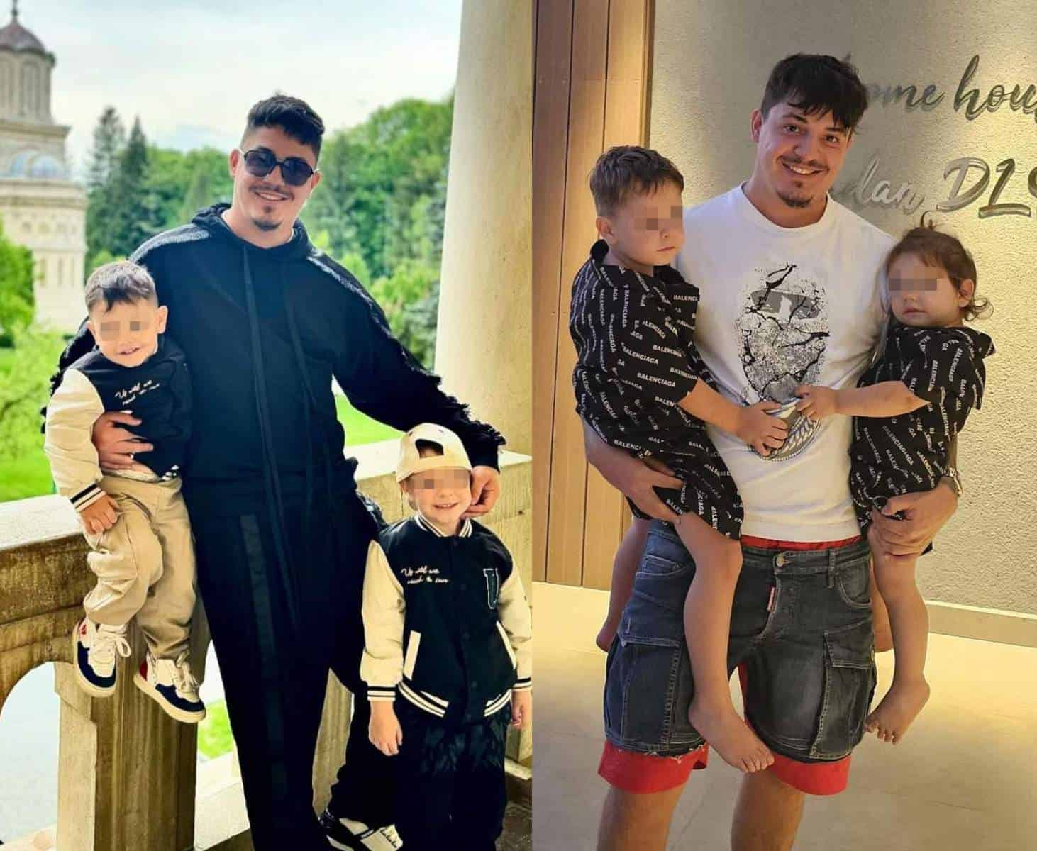 Ce vârstă au băieții lui Bogdan de la Ploiești. Artistul a recunoscut că are 2 copii