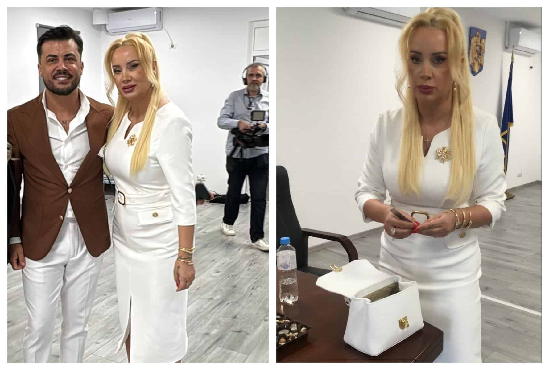 Simona Trașcă s-a cununat civil cu Marian Buzilă: „Nu-mi schimb numele!” Blonda a făcut alergie la buchetul de mireasă! Ce a uitat acasă? Simona Trașcă s-a cununat civil cu Marian Buzilă: „Nu-mi schimb numele!” Blonda a făcut alergie la buchetul de mireasă! Ce a uitat acasă?