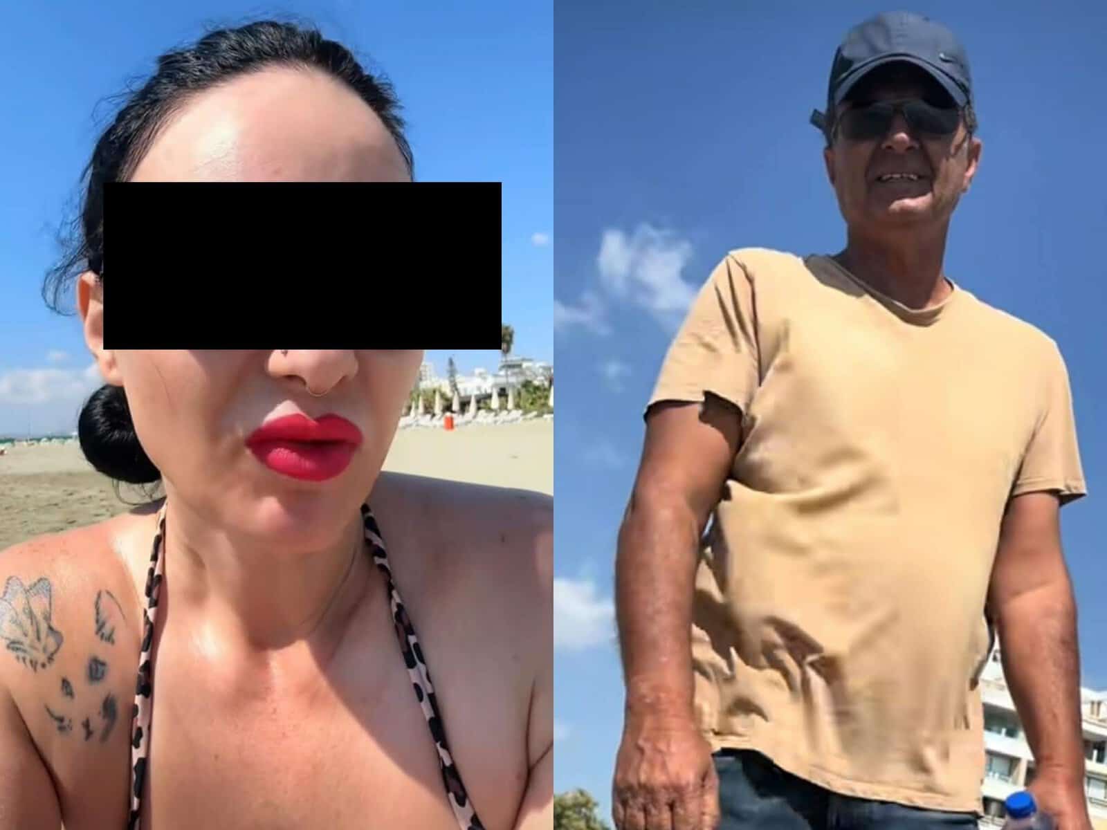 Scene șocante pe o plajă! O tiktokeriță din România și fiica ei au fost hărțuite