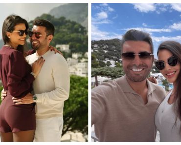 Adrian Mutu și soția lui au atras toate privirile în vacanța de vis din Capri: „Soare, mare și noi doi”