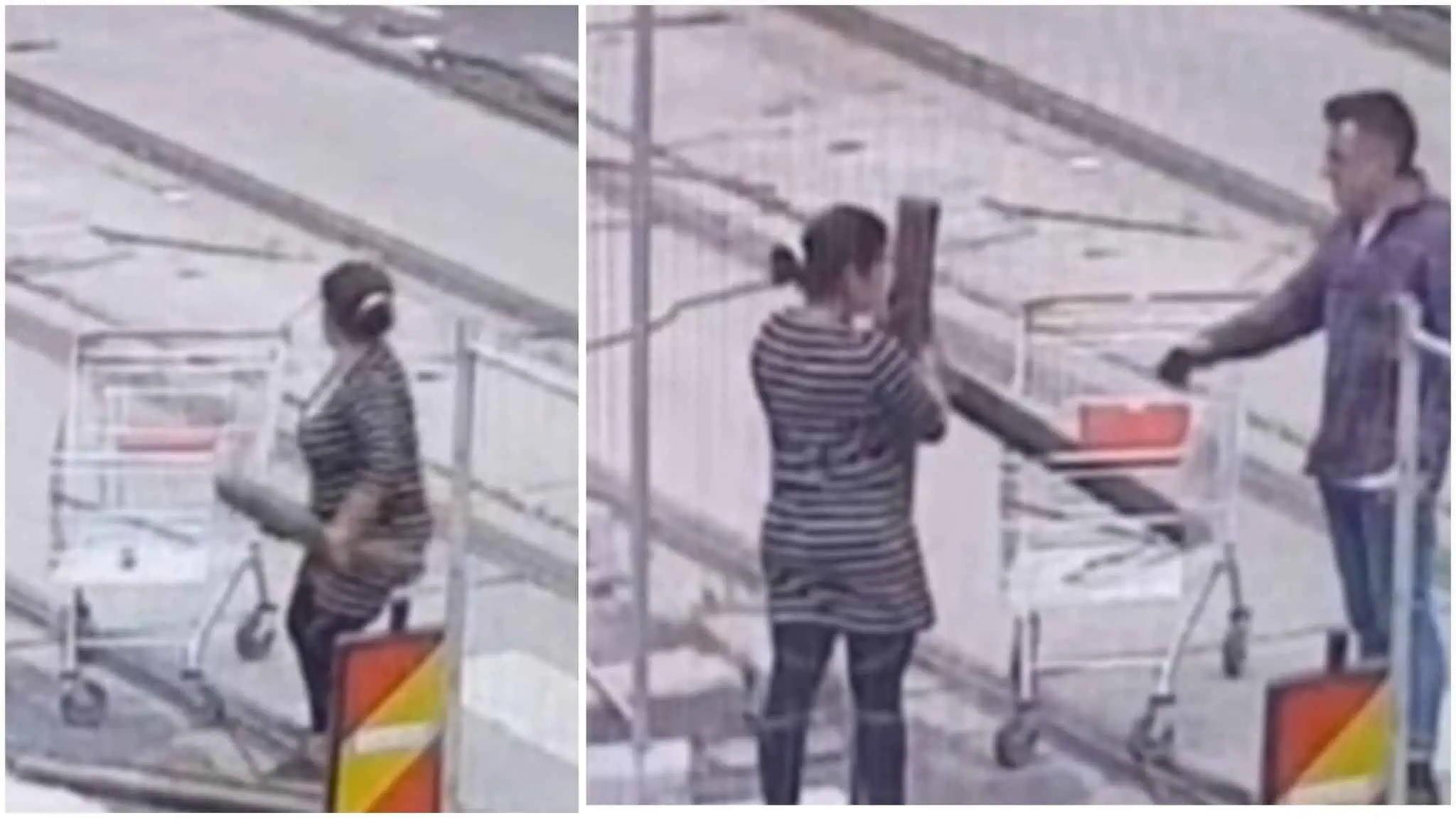 Tentativă de furt, oprită la timp: un cetățean a împiedicat o femeie să fure șine de tramvai din București Tentativă de furt, oprită la timp: un cetățean a împiedicat o femeie să fure șine de tramvai din București