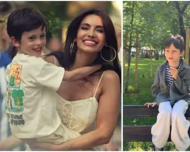 Lili Sandu a împlinit 47 de ani. Thomas, fiul vedetei, a cucerit internetul cu mesajul său: „Când mă lovesc, mă vindecă”