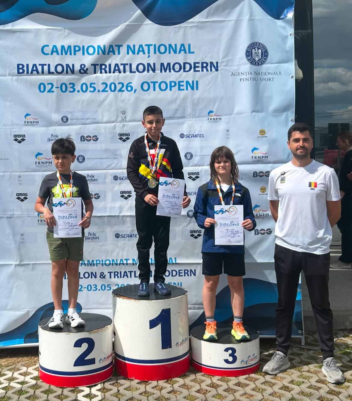Un sportiv modern! David Zamfir este campion la Triatlon Modern
