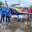 Avion cu motor i-ai pe petroliști în zbor!