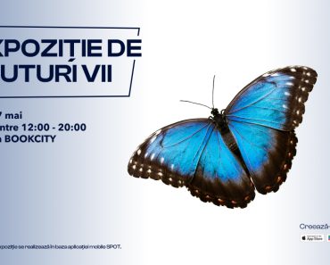 Experiență tropicală la Shopping City Ploiești: expoziție cu peste 150 de exemplare de fluturi vii din specii exotice
