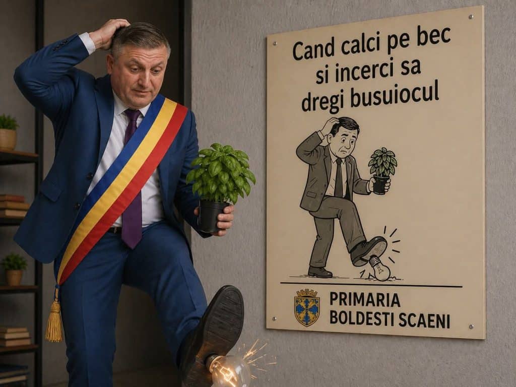 SCANDAL LA BOLDEȘTI-SCĂENI: Primarul Florin Dincă (PNL), acuzat că a adoptat hotărâri nelegale. Răzvan Tănase (AUR) a sesizat Prefectura: „Le iese legalitatea doar când îi prindem cu ușa deschisă!”