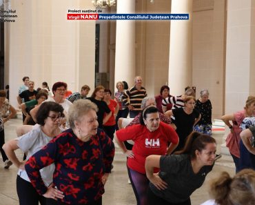 Peste 80 de seniori au celebrat bucuria mișcării: Succes răsunător la evenimentul de Zumba organizat de Consiliul Județean și AlPHa Prahova