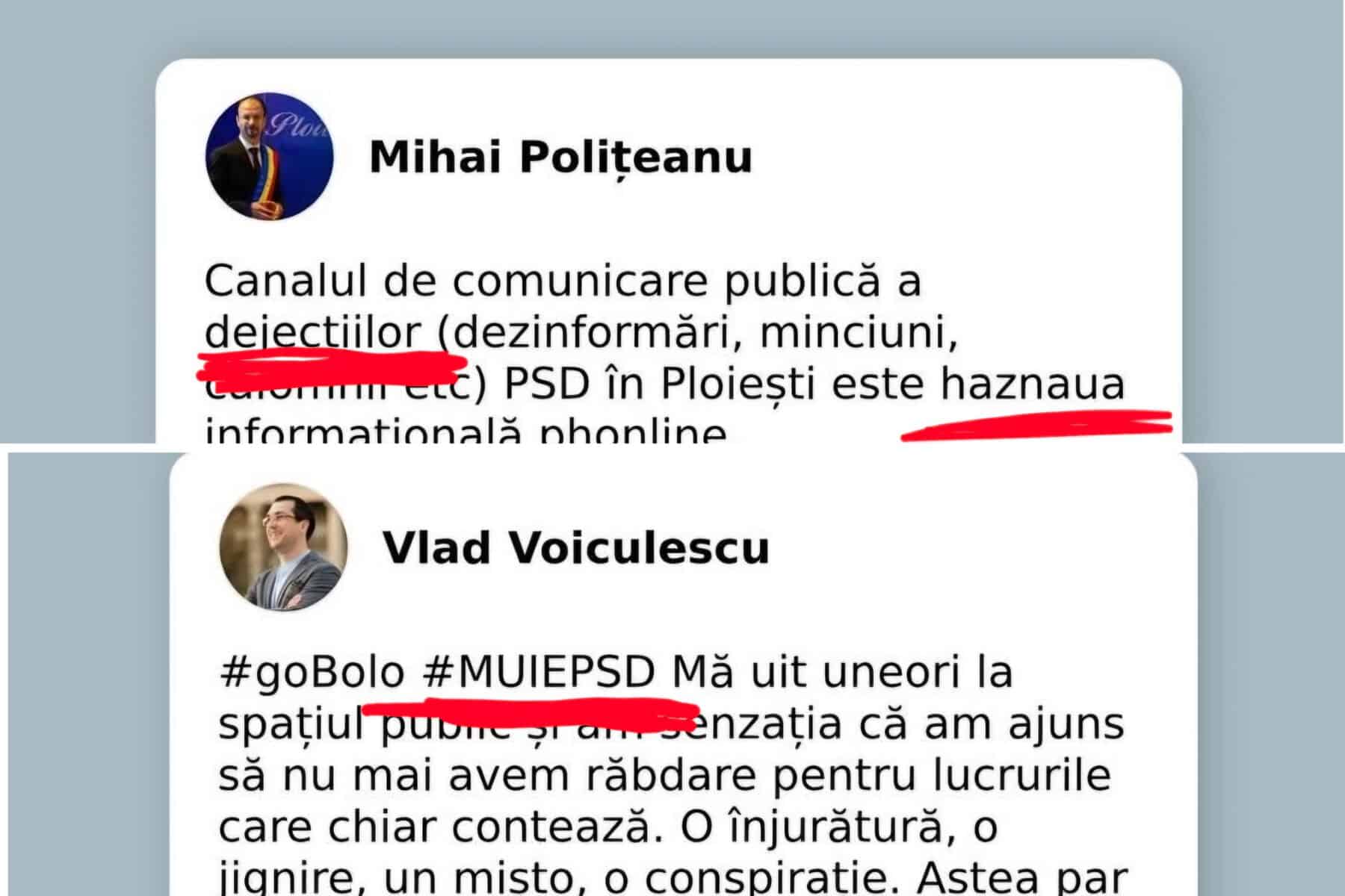 MAIDAN ȘI LIMBAJ DE MAHALA LA PRIMĂRIE: Polițeanu a scăpat frânele! Atac mizerabil la adresa presei, în stilul „elevat” deprins la școlile lui Soroș