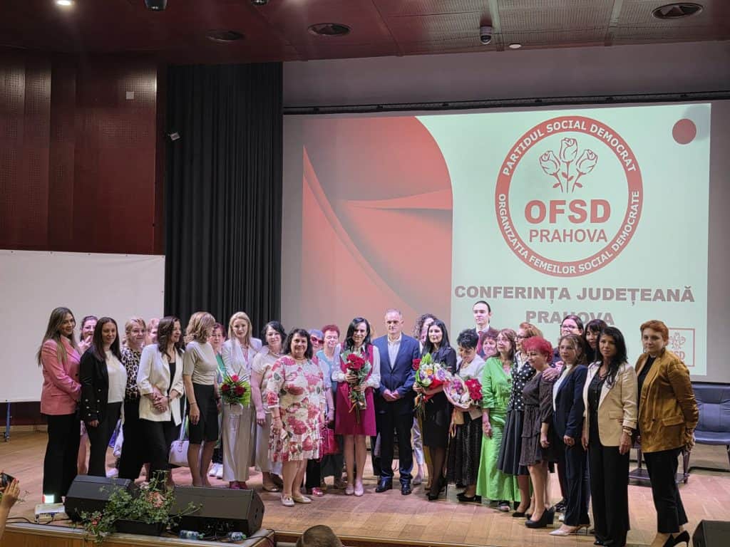 ​Sala arhiplină la Conferința OFSD Prahova: Medicul Beatrice Gâjman, realeasă președintă a organizației județene