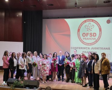 ​Sala arhiplină la Conferința OFSD Prahova: Medicul Beatrice Gâjman, realeasă președintă a organizației județene