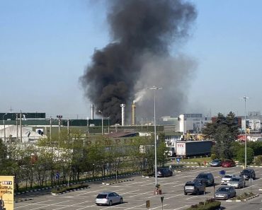Explozie în zona Decathlon, Ploiești. Pompierii au mobilizat forțe importante