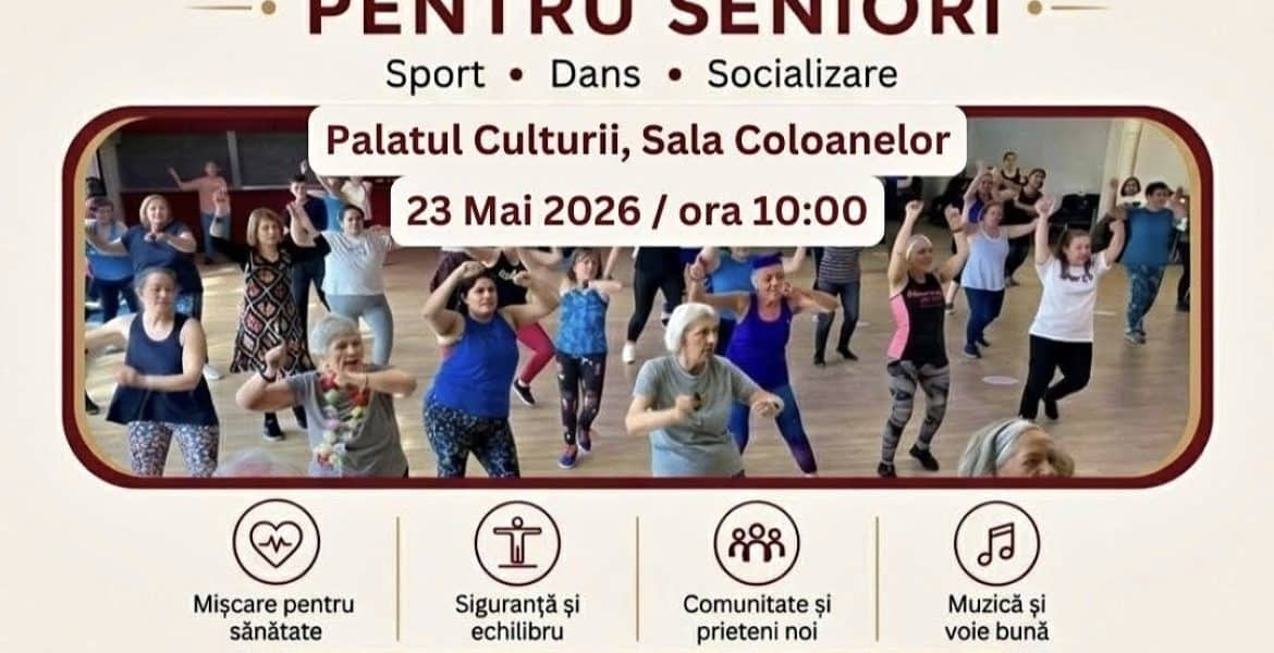 Consiliul Județean prin CS AlPHa Prahova organizează cursuri GRATUITE de Zumba pentru seniori