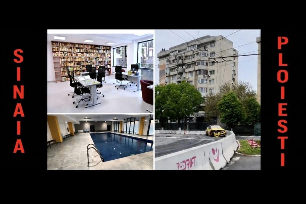 SINAIA are cea mai modernă școală din România, cu piscină și cinema, din fonduri europene. PLOIEȘTIUL are drifturi în gropi. Cine a greșit ordinea priorităților?