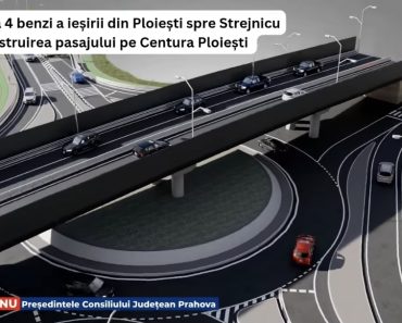 Cum va arăta ieșirea din Ploiești spre Strejnic. Virgil Nanu (CJ Prahova): Vor fi 4 benzi, trotuare și piste pentru biciclete + pasaj rutier