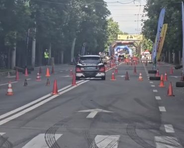 Bravo, Polițeanu! Traseu TCE înființat peste noapte pentru slalom auto la Parcul Vest, în timp ce bătrânii merg kilometri pe jos din cauza scurtării traseului 1!
