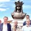 Bust al Reginei Maria realizat la Măneciu cu sprijinul SMV Ploiești