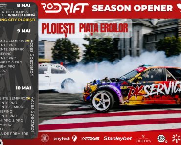 Shopping City Ploiești găzduiește parada de prezentare a piloților  RoDrift Season Opener 2026