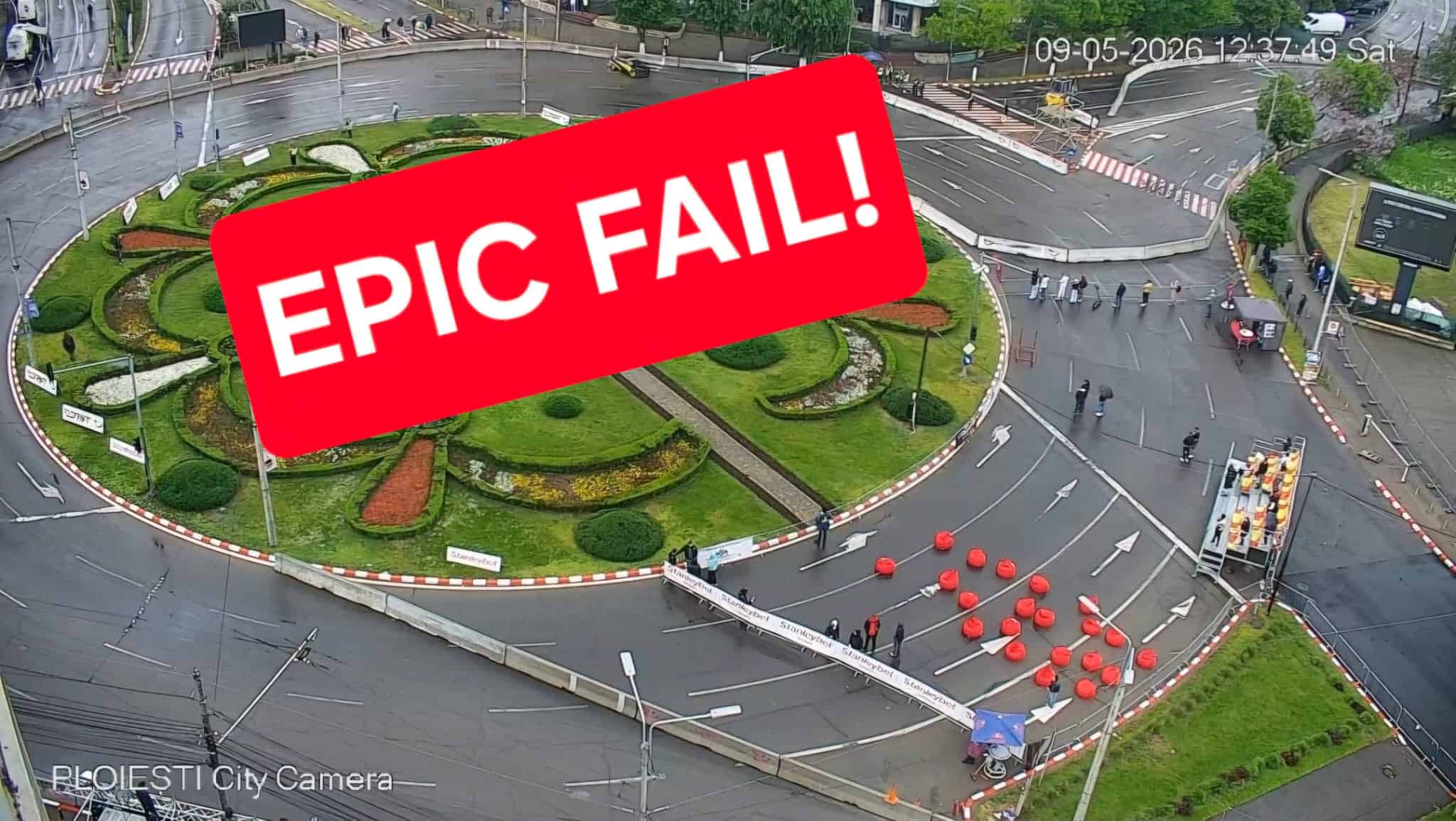 Epic fail pe banii ploieștenilor! Niciun spectator la RoDrift