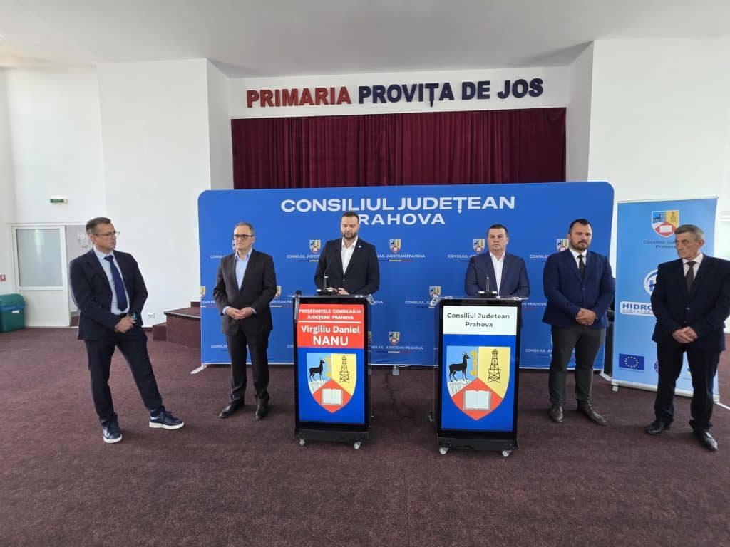 Virgil Nanu, CJ Prahova: Oamenii au așteptat suficient! Apă și canalizare la Provița de Sus, Provița de Jos și Adunați