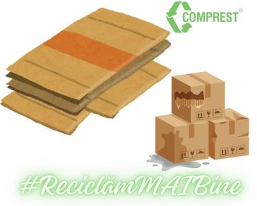 Comprest: Hârtia și cartonul sunt printre cele mai cunoscute materiale reciclabile
