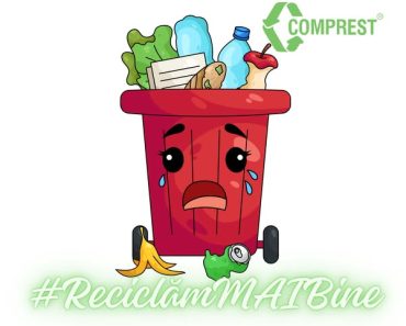 Comprest: Una dintre cele mai frecvente greșeli în colectarea separată este depunerea deșeurilor reciclabile în saci amestecați sau contaminați cu alte tipuri de deșeuri