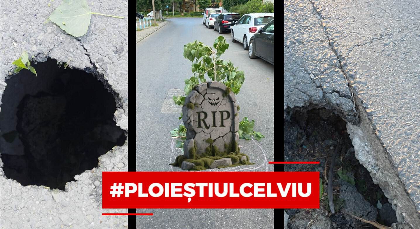 Așa e și la Monaco! RIP #PloieștiulCelViu! Primăria petrece, orașul se surpă. Groapă de 1 metru în mijlocul drumului Așa e și la Monaco! RIP #PloieștiulCelViu! Primăria petrece, orașul se surpă. Groapă de 1 metru în mijlocul drumului