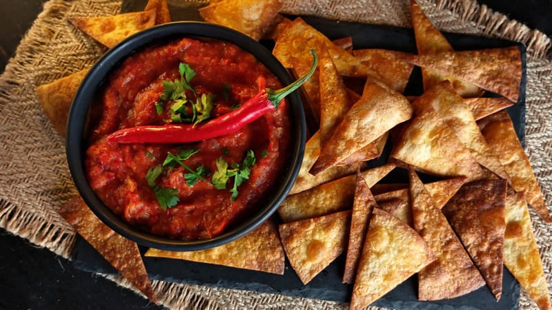Salsa de legume pentru nachos – Rețeta ușoară și savuroasă