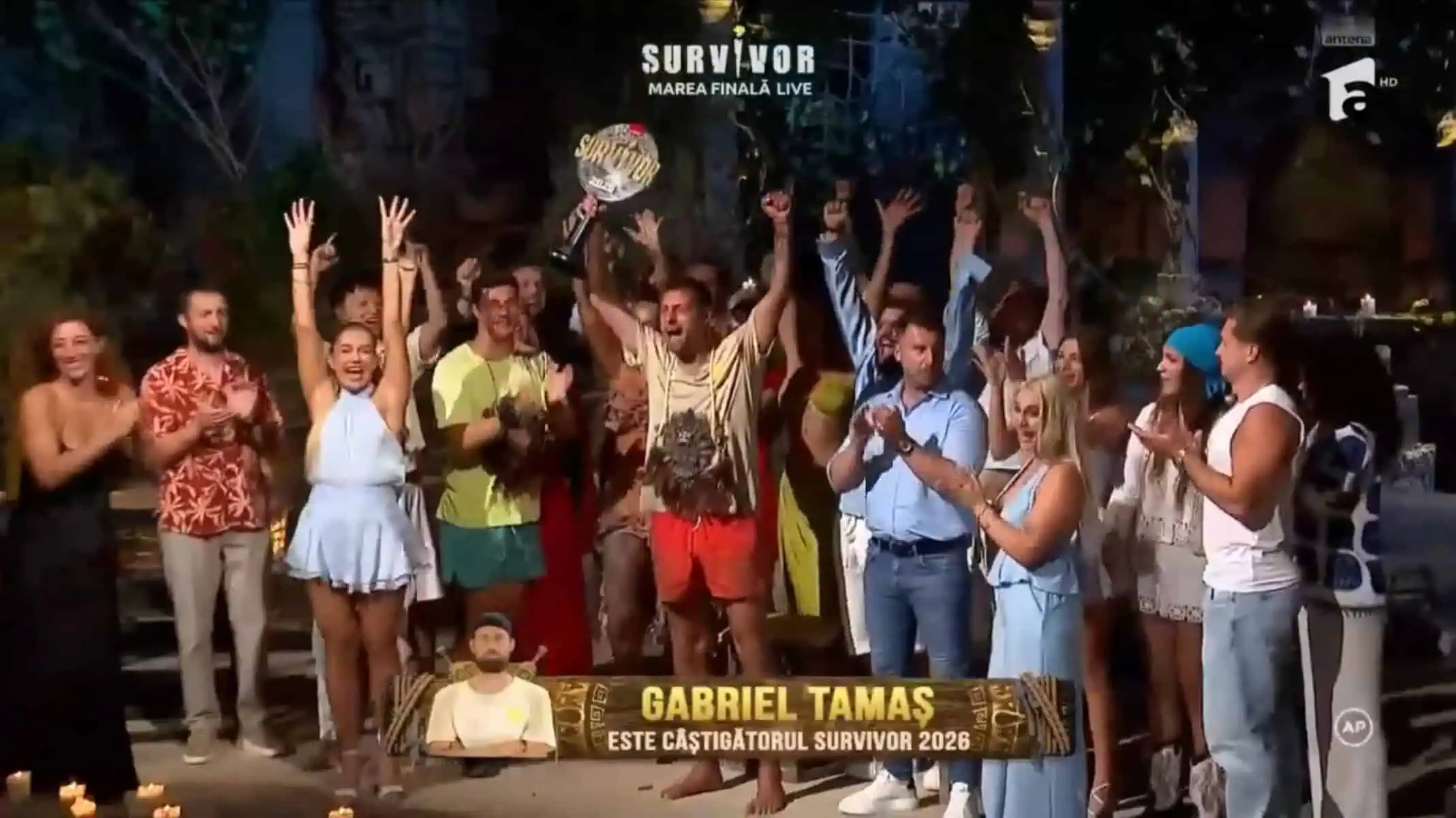Gabi Tamaș a plecat din Dominicană cu trofeul Survivor 2026 și cu premiul de 100.000 de euro! „Mă consideram deja câștigător în mintea mea” Gabi Tamaș a plecat din Dominicană cu trofeul Survivor 2026 și cu premiul de 100.000 de euro! „Mă consideram deja câștigător în mintea mea”