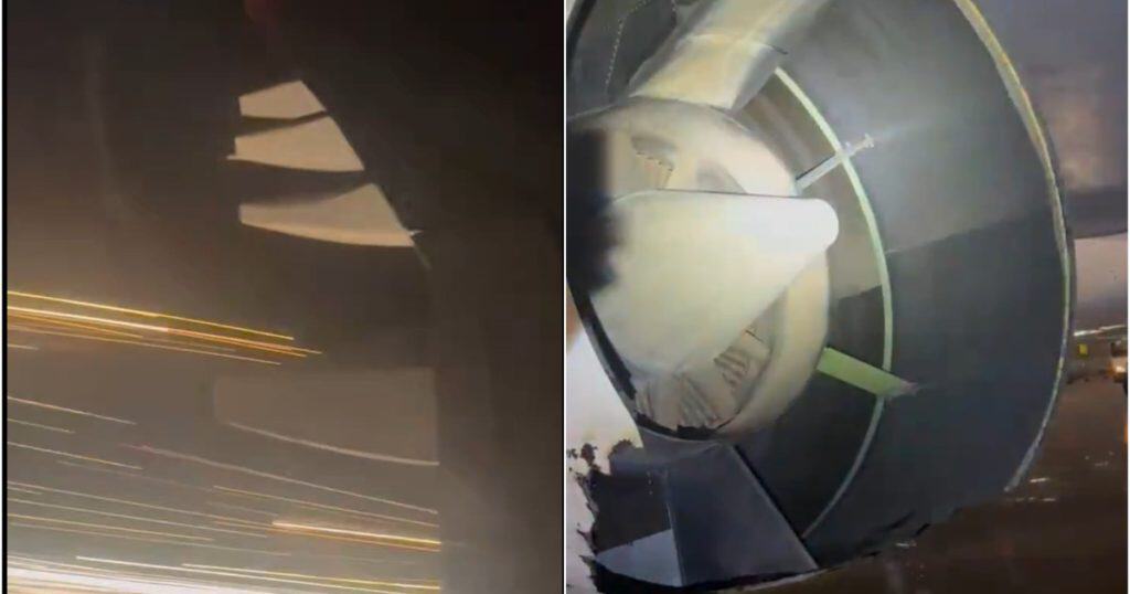 Avion lovit de fulger la scurt timp de la decolare. Aeronava avea la bord 217 pasageri