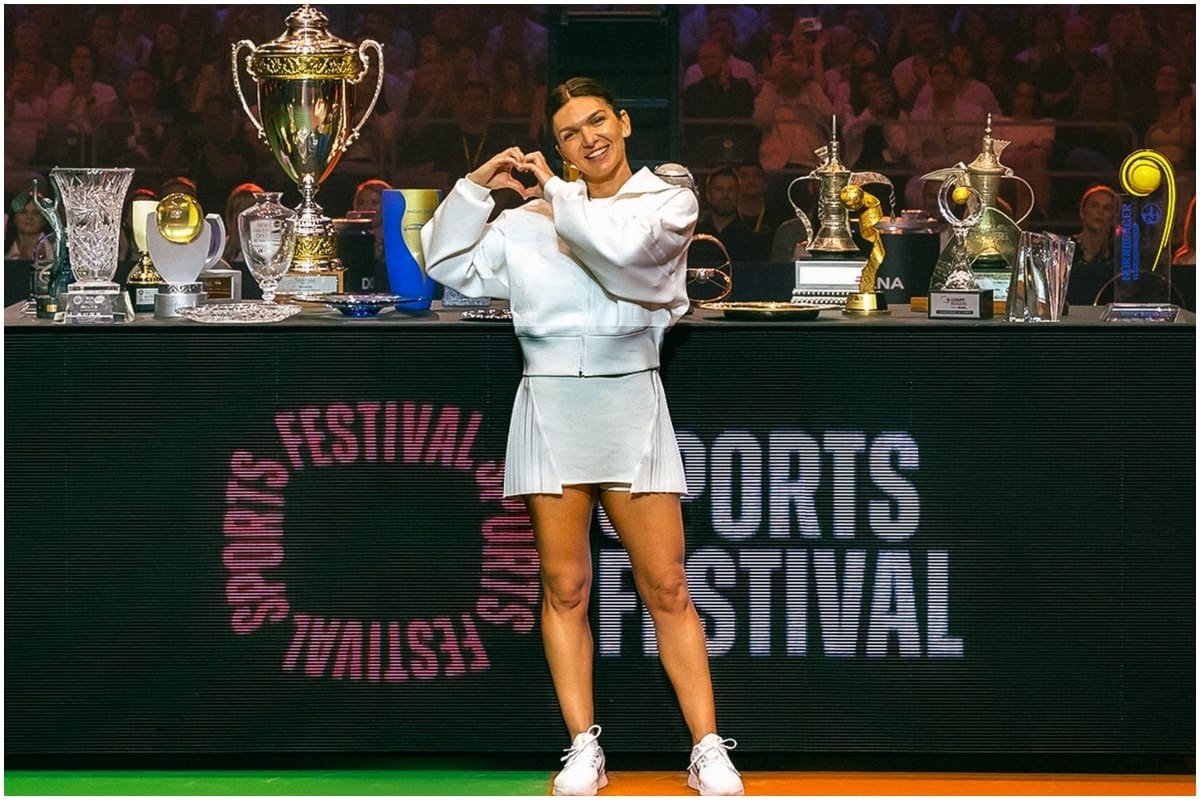 Simona Halep și-a luat rămas-bun oficial de la tenis. Apariție spectaculoasă la petrecerea de retragere. „Vă mulțumesc din suflet”