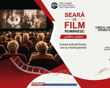 Pentru cei care ne-au crescut: Consiliul Județean Prahova organizează o seară de film dedicată seniorilor din Prahova Pentru cei care ne-au crescut: Consiliul Județean Prahova organizează o seară de film dedicată seniorilor din Prahova