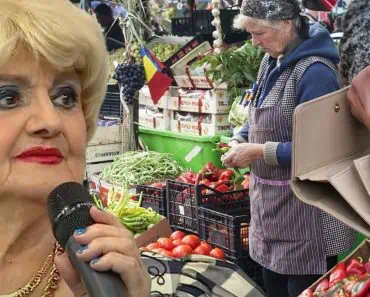 Camelia Mitoșeru, îngrozită de prețurile din piețe: „E jale, românii cumpără trei roșii și cinci cartofi!” Are două pensii: „Am cotizat 40 de ani!”