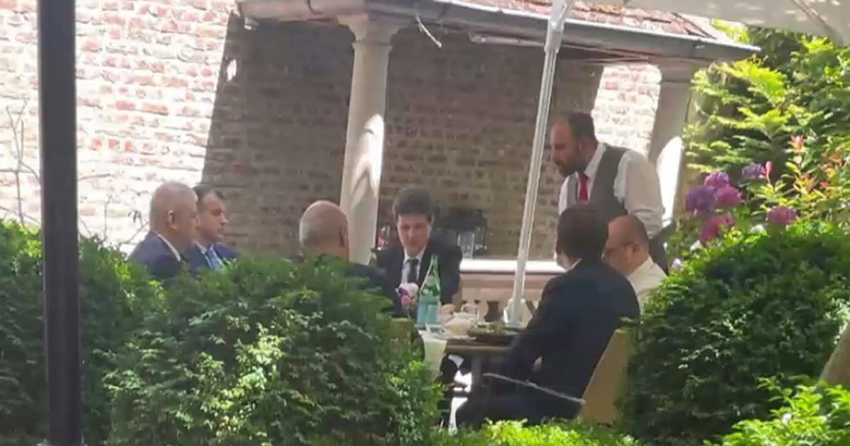 Imagine-surpriză de la Bruxelles: Cu cine s-a întâlnit Nicușor Dan înainte de Consiliul European. Reacția Administrației Prezidențiale