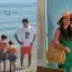 Adela Popescu și Radu Vâlcan, vacanță de vis în Grecia alături de cei trei copii. Fotografiile care au impresionat fanii