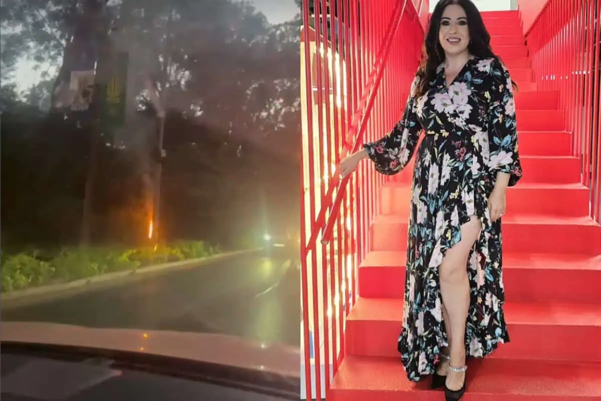 Oana Roman, blocată de polițiști în trafic din cauza unui stâlp în flăcări! Detaliile incidentului bizar: „I-am întrebat de ce nu caută extinctoare”