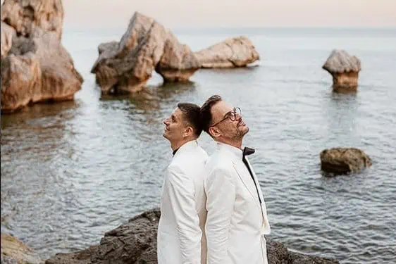 Max Raileanu și George Popescu și-au unit destinele în Grecia. „Genul acela de fericire care nu are nevoie de explicații”