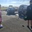 Orașul drift-urilor! Accident grav în Parcul Municipal Vest, între un autoturism și o motocicletă