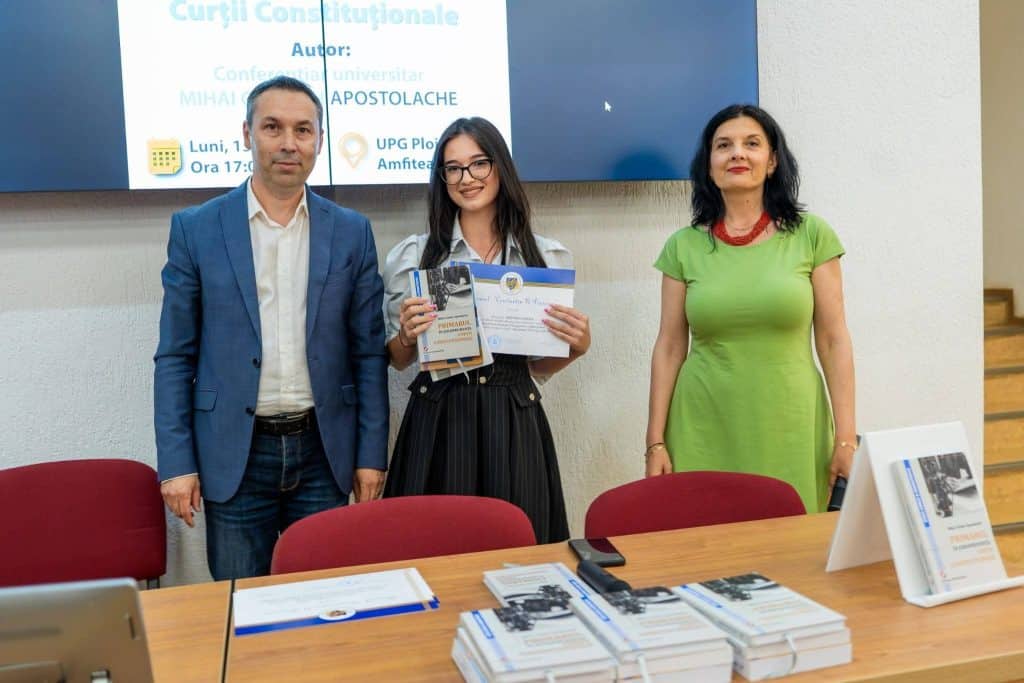 Lansare de carte la UPG Ploiești: „Primarul în jurisprudența Curții Constituționale”, semnată de consilierul ploieștean Mihai Apostolache